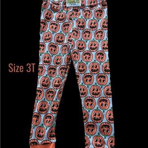 Toddler Halloween Pumpkin pajama pants